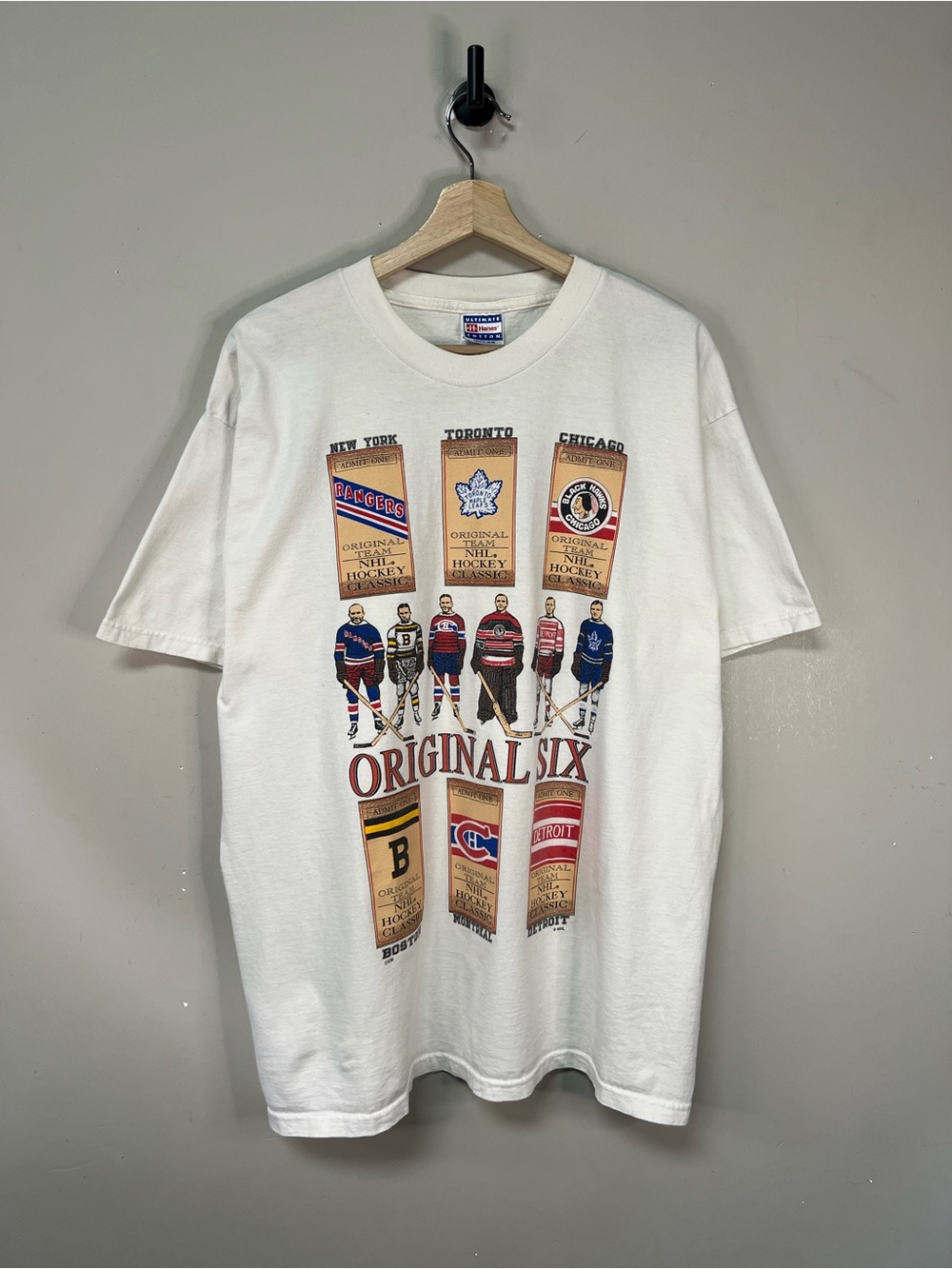 Vintage Original Six NHL T-Shirt